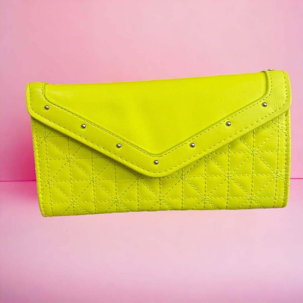 Neon Yellow Wallet & Rare Radioactive Plutonium Headed Copperhead Card Wallet